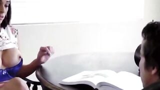 Abigail Mac POV Big Ass Anal Pussy Play & Lipstick Lesbian Action