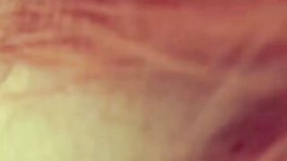 Blonde Teacher Deepthroats Masked Man in Tight G-String on White Bed