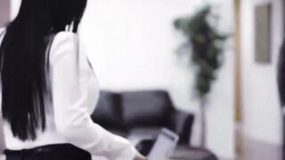 Jayden Heart Bent Over Office Desk For Rough Big Dick Banging