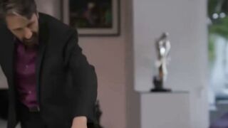 Keira Croft Deepthroats & Anal Fucked By Older Guy Steve Holmes
