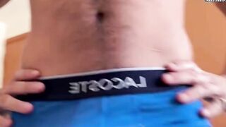 Abigail Mac Deepthroats Stepson's Dick While Watching From Bed