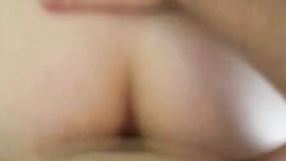 Amateur Blonde Cougar Sucks Cock Naked in Bedroom