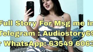 Dark Haired Cougar in Cloud Pajamas Shares Dirty Sex Story on Phone