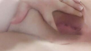 Tattooed BBW Blonde Sucks Cock & Rides Sex Toy To Shaking Orgasm