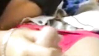 Aisyah Sucks Cock and Jerks Off in Bed
