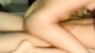 Real Amateur Girl Deepthroats Cock on Bed
