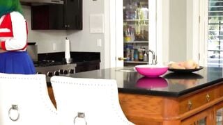 Thick Asian Shemale Genesis Green Gets Her Ass Destroyed By Kai Bailey In Schoolgirl Uniform