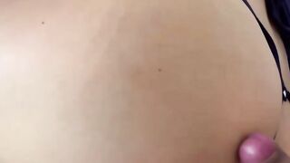 Blonde MILF in Blue Lingerie Gets Rough Doggy Style on Hotel Bed
