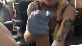 Tattooed French Femdom Rene Fist Sluts Amateur Cock