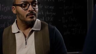 Victoria Grant Deepthroats Professor's Big Cock in Classroom