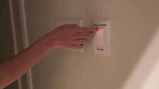 Francesca Swallows Groom's Cum in Tight White Dress Las Vegas POV