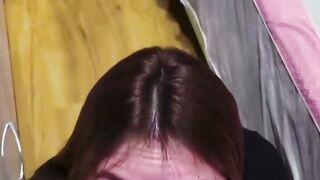 Stepson Sucks Stepmother's Tight Pussy Until She Cums