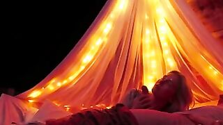 Bonnie Alex Public Bed Sex Under Fairy Lights Huge Foreplay