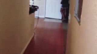 POV Mommy Deepthroat in Polka Dot Top & Denim Shorts