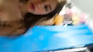 Thai Amateur Couple Sucking Cock In Bedroom