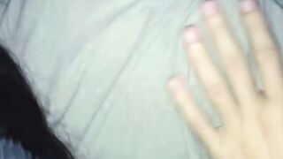 POV Redhead Stepsister Deepthroats BBC Cock on Couch