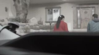 Avi Love Deepthroats Bearded Peeping Tom Then Gets Doggy Style Fucked