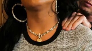 Diamond Dixon Deepthroats Pierce Paris Huge Cock In Tight Lace Tights