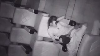 Indian Girl Fucking In Dark Cinema Seat