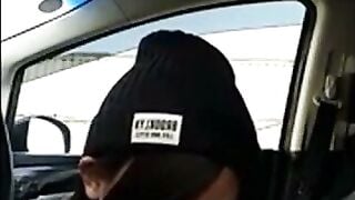 Japanese Amateur Woman Sucks Cock In Car Backseat
