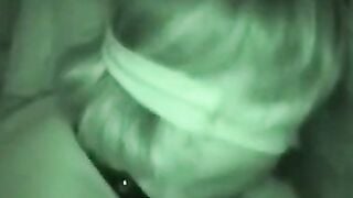 French Blonde MILF Sucks Cock Blindfolded in Amateur Forest Pipe