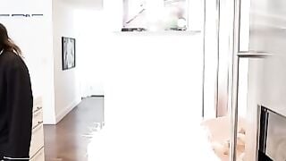 Marianna Khupov Deepthroats Thick Dick & Drinks Cream Pie After Double BJ