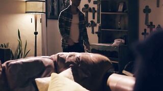 Slim Blonde Zoey Monroe Deeply Double Penetration at Home