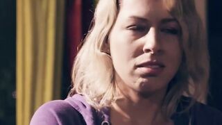 Slim Blonde Zoey Monroe Deeply Double Penetration at Home