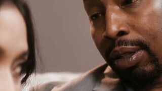 Asian Boss Fuck Avery Black Deepthroats BBC on Couch