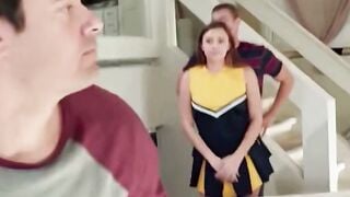 Cheerleader Gia Derza Gets Deepthroated and Banged! by Monster Dicks