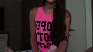 Pissed Off Stepsister Princyany Takes big black cock inside Pink Crop Top