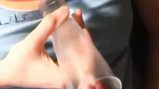 Jasmine Tame Deep throat Thick Penis and Amateur Drink Compilation