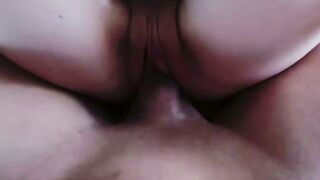 Gf into Pants Takes Dick on Leopard Print Couch