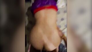 desi Wifey Bends Over Table for Deep throat and Booty Finger bang Clip