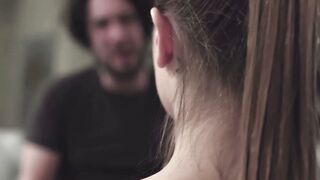 Thin Blonde Jill Kassidy Gets Rough Nailed By Bushy Stepdad Tommy Pistol