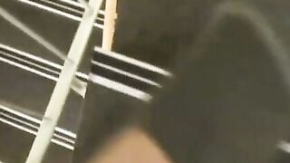 German MILF Fingers Herself in a Hotel and Gets a Facial