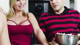 Rachael Cavalli Gets Gangbanged on Kitchen Counter by 2 Men
