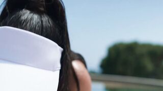 Angela White revives drowning man with her powerful MILF mouth