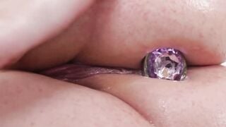 Cutie Jennifer White Loves Having fun With Her Asshole With An Anal Plug!