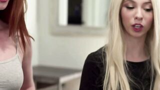 Mya Luna and Artie Enjoy Bae 19 year old Anal Sex on Couch