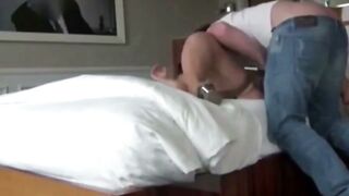 Blonde BBW Regina Ice Deepthroats bbcs inside Hotel Room Anal Sex