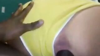 Big Black Dick Pounds PAWG in Yellow Pants
