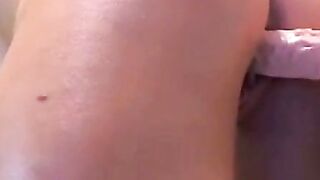 Big-Titted Babe Plays with Dildo on Webcam