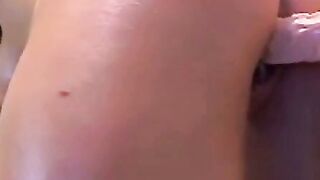 Big-Titted Babe Plays with Dildo on Webcam