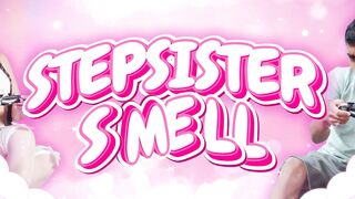 Stepsister Caught Sniffing Lingerie Then Deepthroats Penis Behind Dad