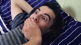 Blonde Barely legal Anal Sex with Huge Dick inside Pink Bedroom