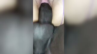 Interracial Bareback Cuckold: Slutwife Sucks Black Cock