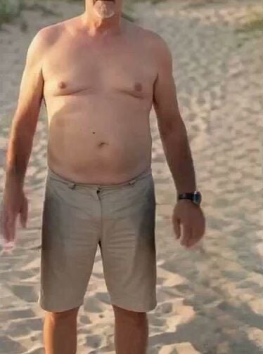 Ric Pants Down Flashing 10+ Inch Meaty Cock to Horny Nudist Beach MILF