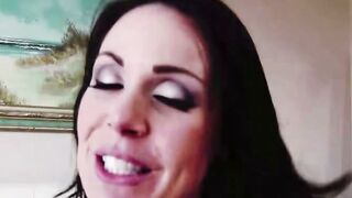 Kendra Lust Deepthroats Long Dick on Bedroom Bed