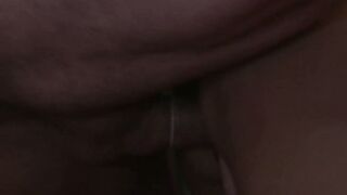 TS Foxxy Deepthroats Big Cock for Tattooed Stud with Creampie